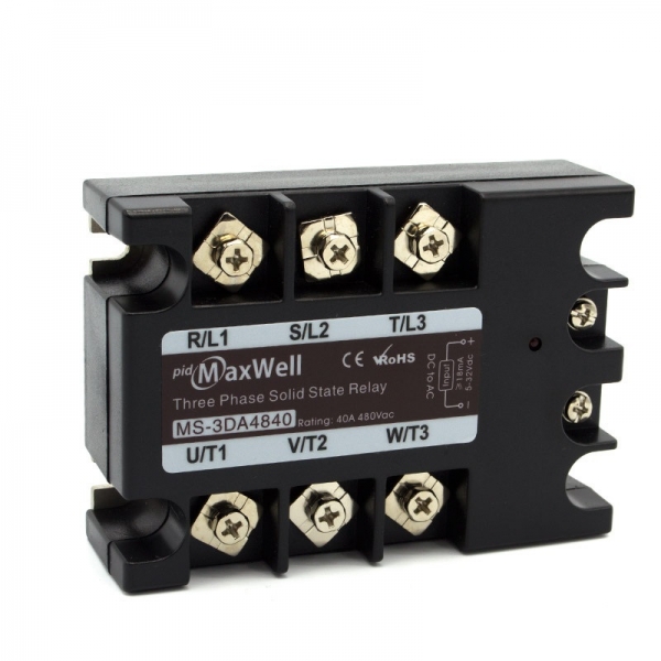 SSR 3 Pha Input DC to AC MS-3DA48 Dòng Tải 40-200A | Relay Bán Dẫn